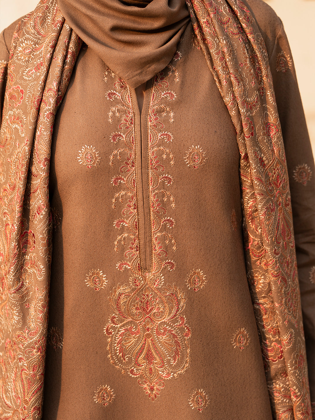 Embroidered Karandi'25