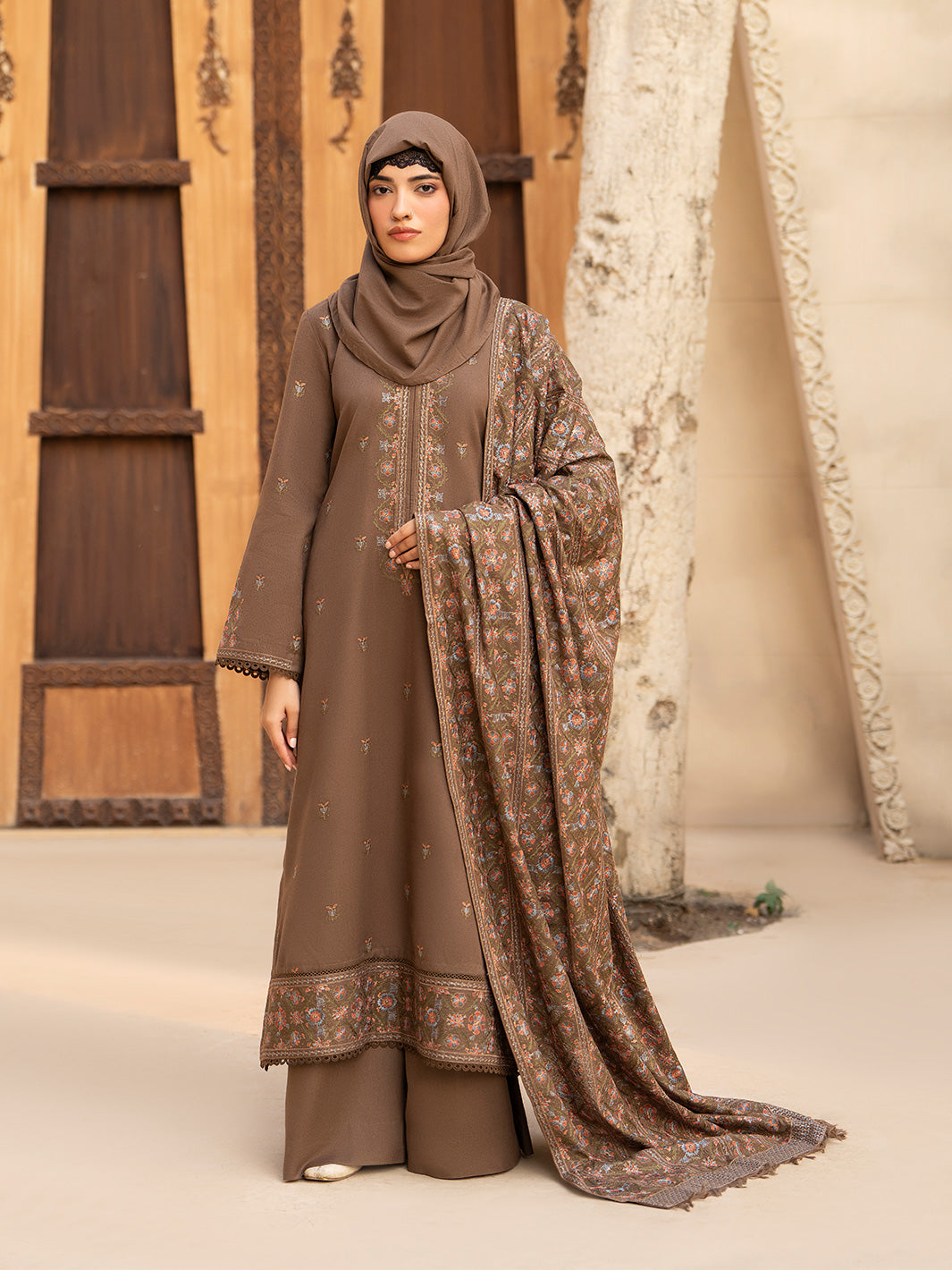 Embroidered Karandi'25