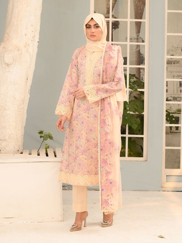Embroidered Lawn