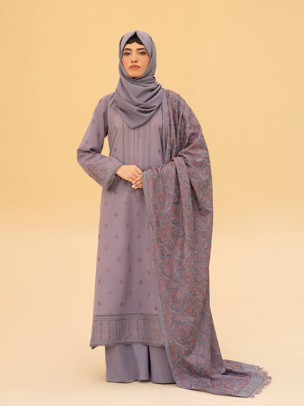 Embroidered Karandi'25