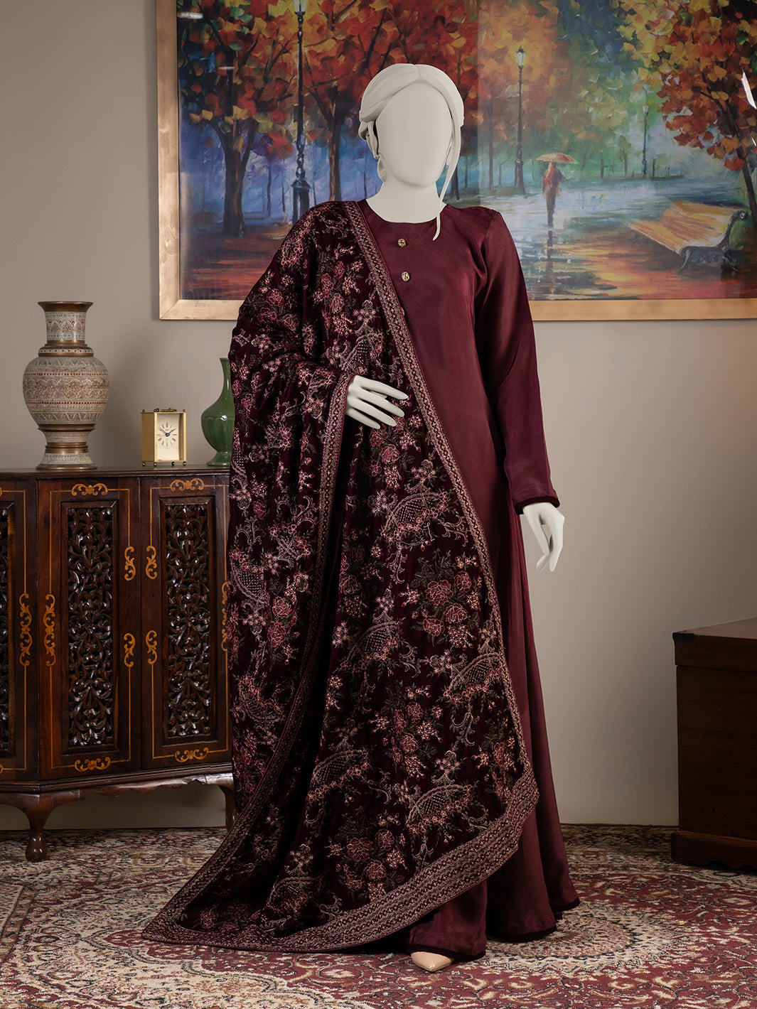 Velvet Shawl