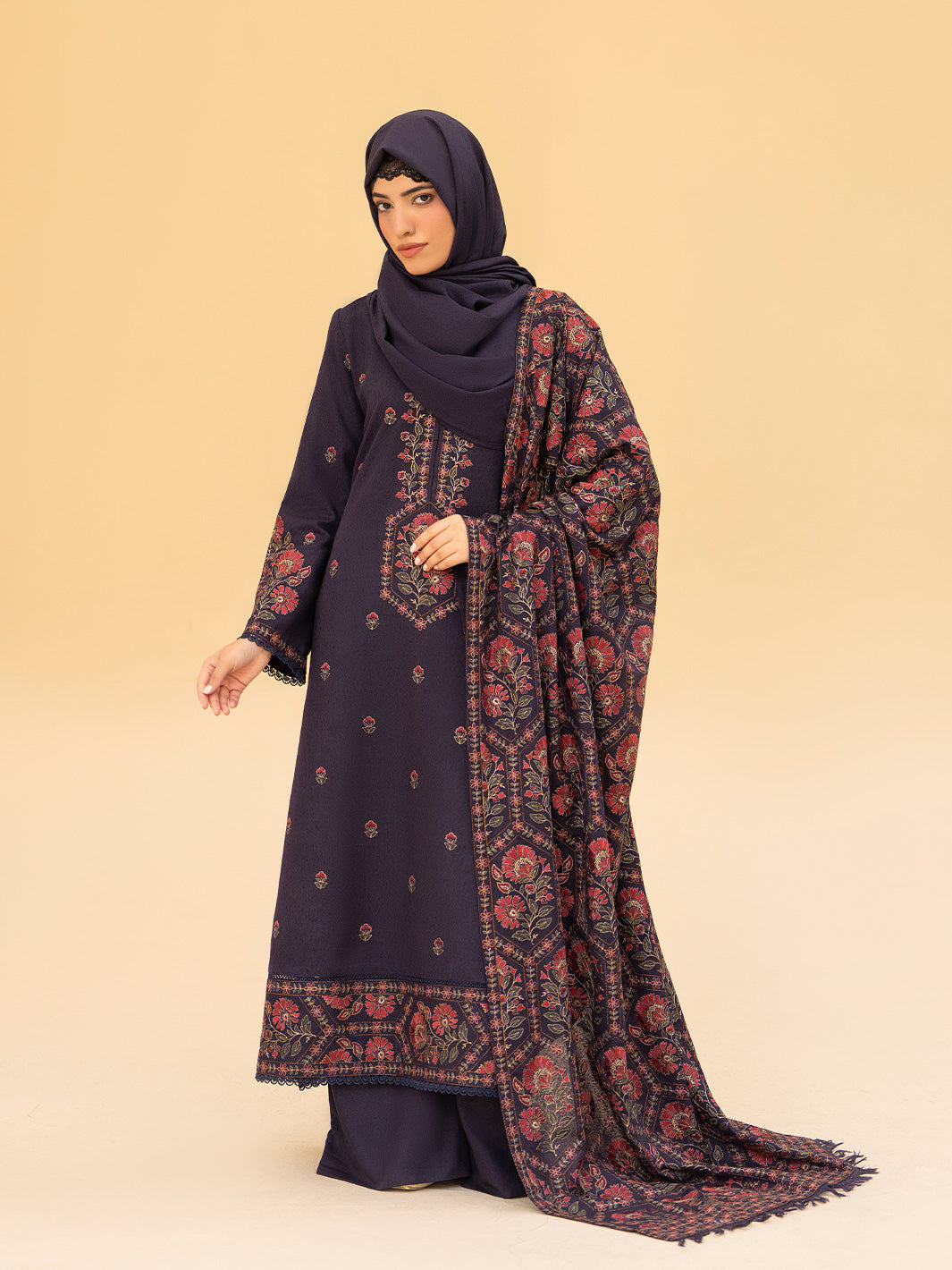 Embroidered Karandi'25