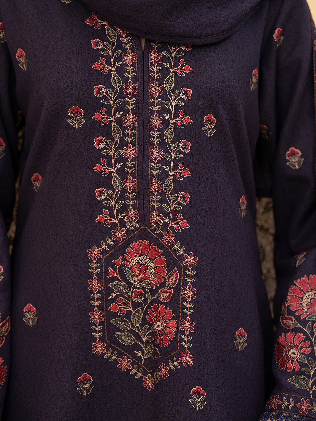 Embroidered Karandi'25