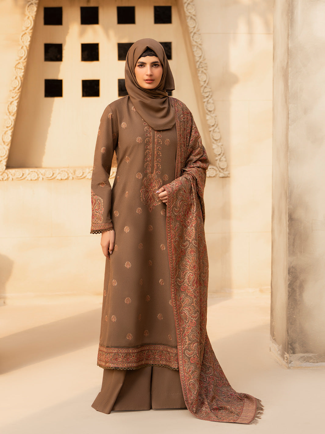 Embroidered Karandi'25