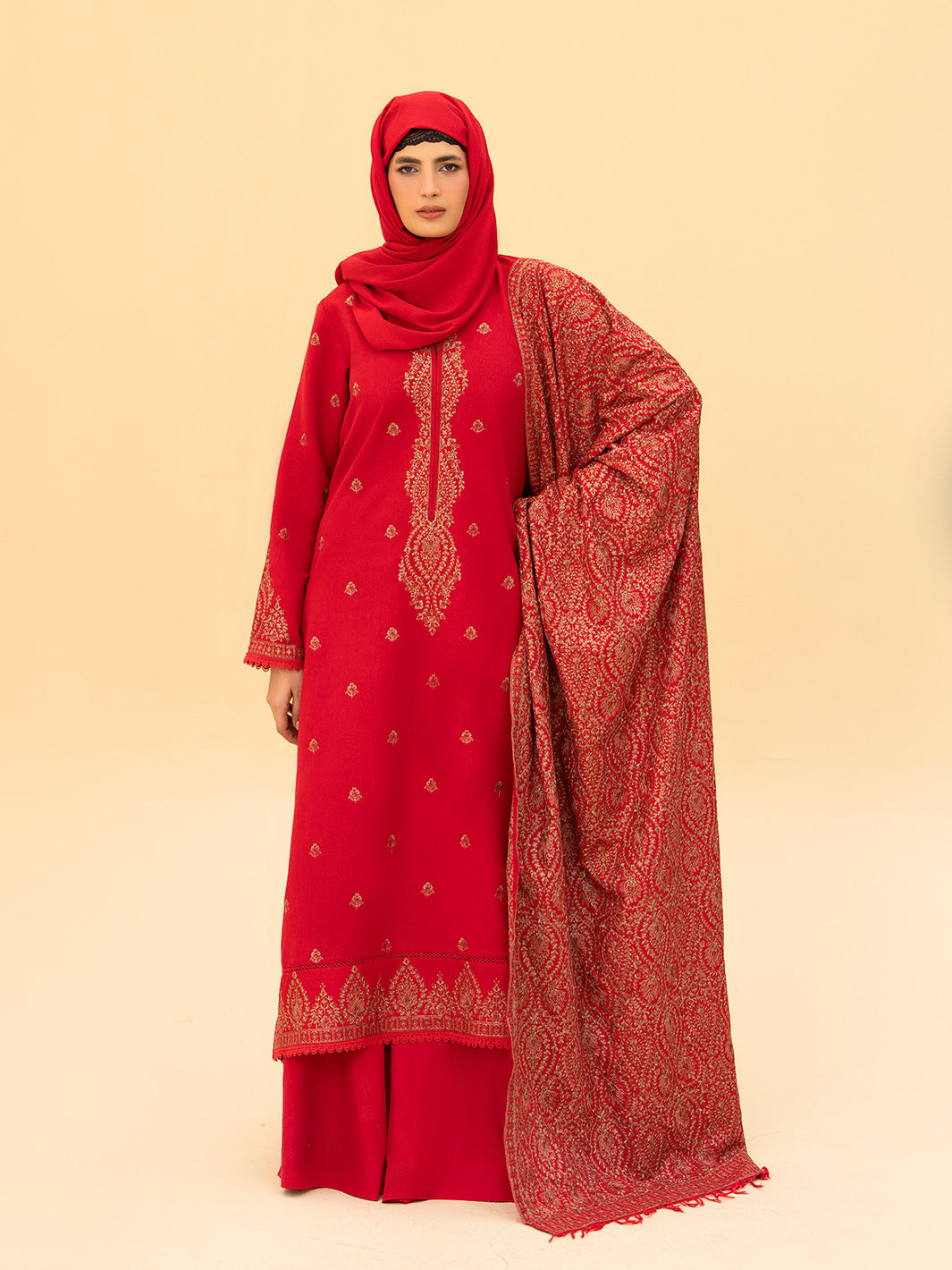 Embroidered Karandi'25