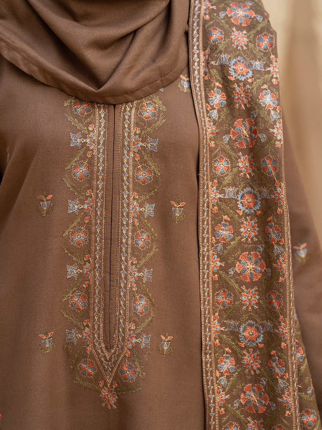 Embroidered Karandi'25