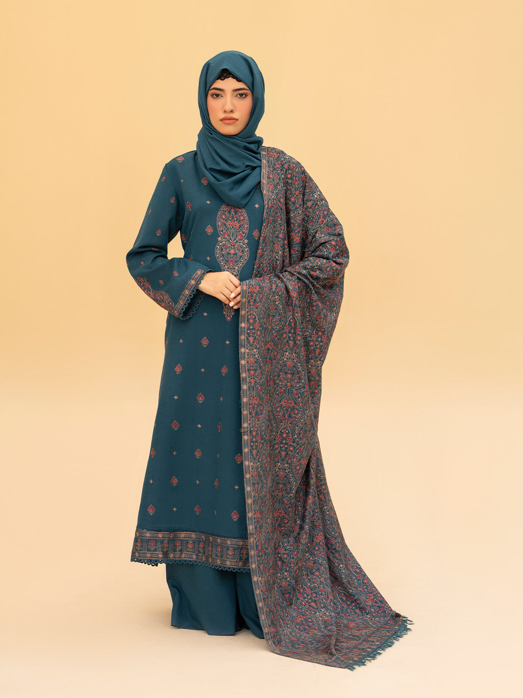 Embroidered Karandi'25