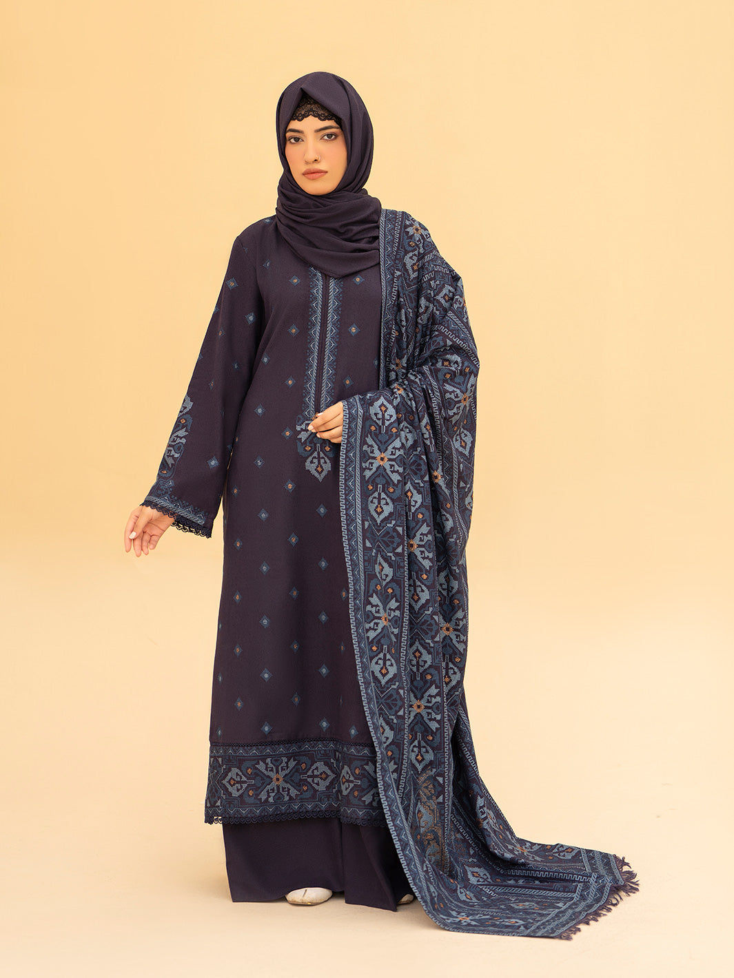 Embroidered Karandi'25